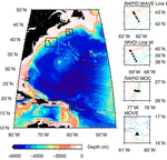 Observed basin-scale response of the North Atlantic meridional overturning circulation to wind stress forcing
