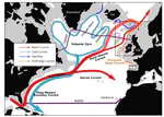 Climate change impacts on ocean circulation relevant to the UK and Ireland