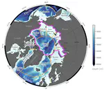 A transforming Arctic - Unraveling Climate Change Impacts on Sea-Ice Evolution and Oceanic pCO2